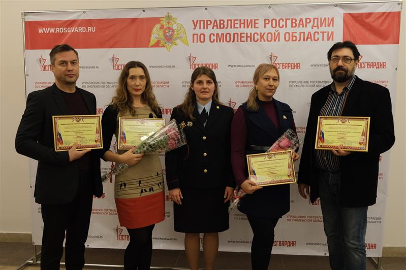 Награждение журналистов, освещающих деятельность Росгвардии, состоялось в Смоленске