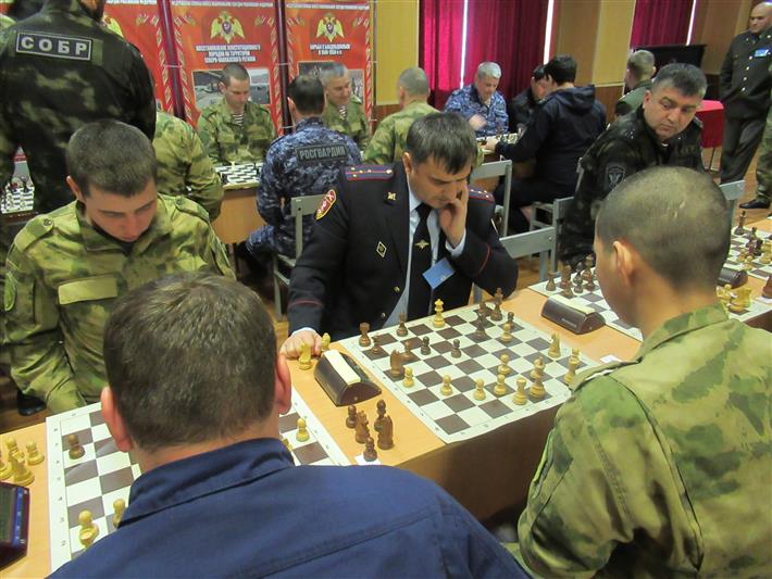 Определились сильнейшие шахматисты Северо-Кавказского округа Росгвардии