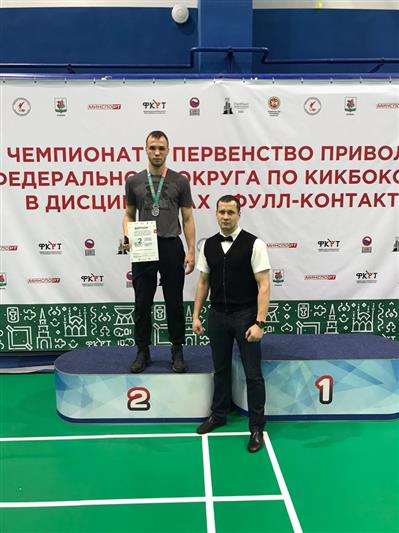 Сотрудник ОМОН на транспорте стал призером чемпионата и первенства Приволжского федерального округа по кикбоксингу