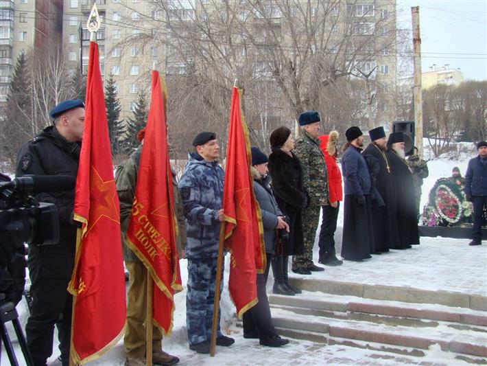 Сотрудники и ветераны спецназа Росгвардии увековечили память бойцов 171-й стрелковой дивизии, штурмовавшей рейхстаг 