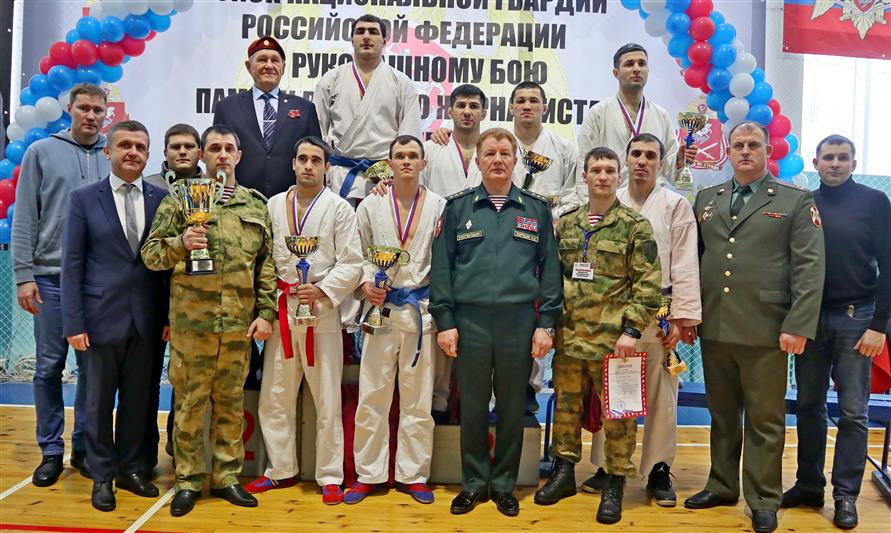 Определились победители и призёры чемпионата Росгвардии по рукопашному бою памяти военного журналиста Анатолия Ягодина 