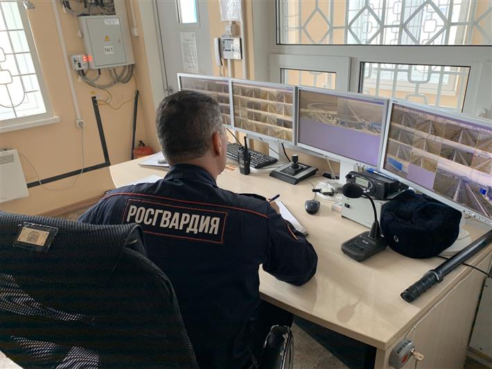 Росгвардия проверила защищённость объекта ТЭК в Крыму