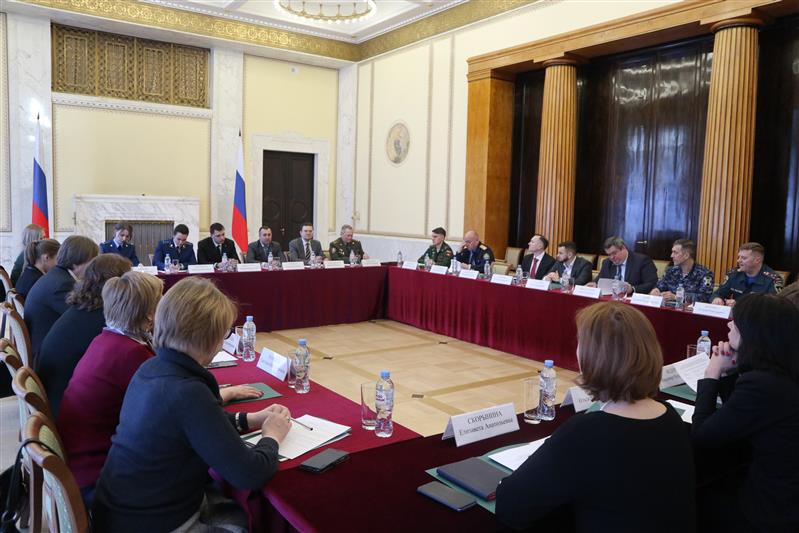 Офицеры Росгвардии приняли участие в заседании межведомственной рабочей группы по вопросам развития общественных связей и взаимодействию со СМИ