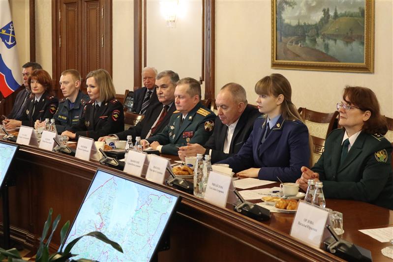 Руководители информационных структур органов силовых ведомств Ленинградской области обсудили подготовку к празднованию 75-летия Победы 