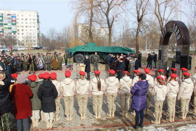 Росгвардейцы Южного округа приняли участие в памятных мероприятиях, посвященных Дню памяти воинов-интернационалистов