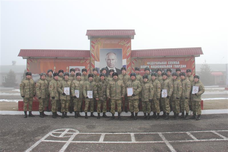 Курсанты Саратовского военного института завершили стажировку  в грозненском соединении Росгвардии