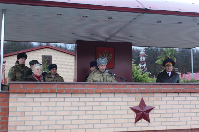 Сочинский полк Росгвардии присоединился к всероссийской патриотической акции «С чего начинается Родина»