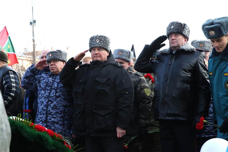 Росгвардейцы Уральского округа приняли участие  в  памятных мероприятиях, посвященных 31-й годовщине вывода советских войск из Афганистана
