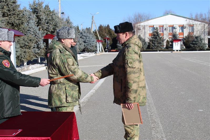 Военных музыкантов Росгвардии поздравили с профессиональным праздником в столице Чечни