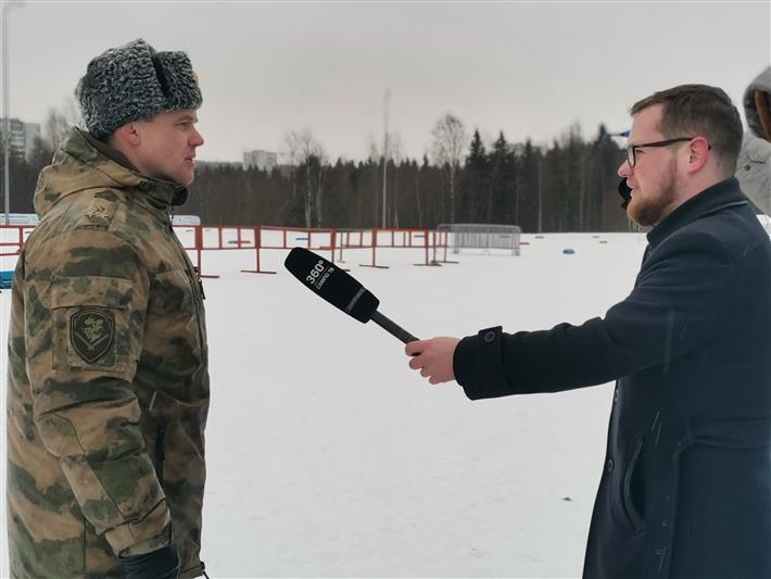В Петрозаводске стартовал Чемпионат Северо-Западного округа Росгвардии по лыжным гонкам, служебному двоеборью и военно-спортивному многоборью