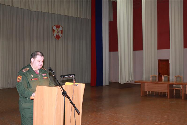 День российской науки отметили в Новосибирском военном институте Росгвардии