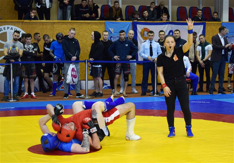 Военнослужащие Росгвардии стали победителями чемпионата ЮФО по панкратиону