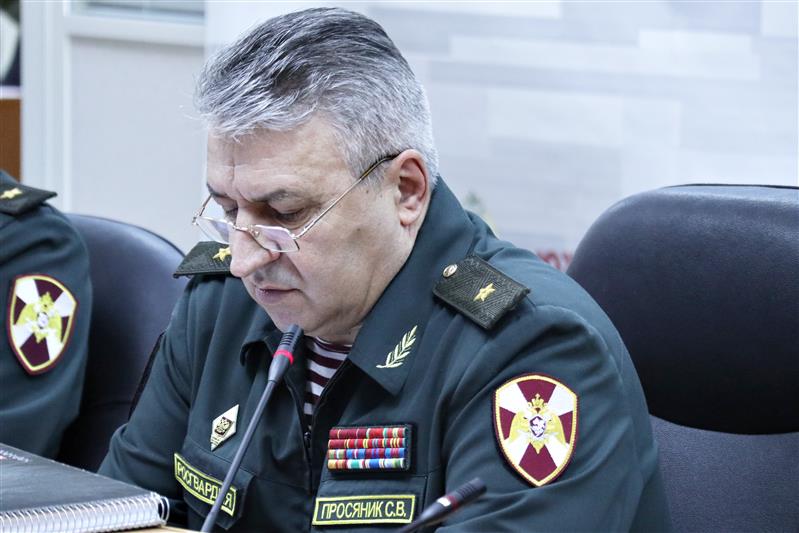 В Южном округе Росгвардии состоялось заседание военного совета