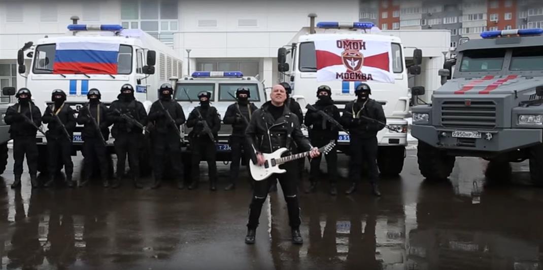 Денис Майданов и сотрудники Главного управления Росгвардии по г. Москве сняли клип ко Дню защитника Отечества