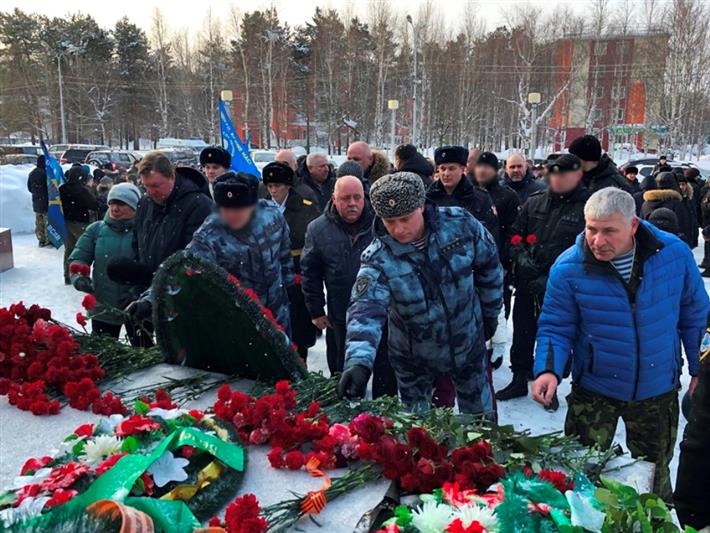 Росгвардейцы Уральского округа приняли участие  в  памятных мероприятиях, посвященных 31-й годовщине вывода советских войск из Афганистана