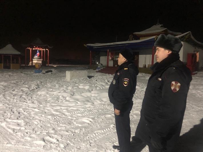 Росгвардия обеспечила правопорядок на праздновании Нового года по Лунному календарю в Тыве
