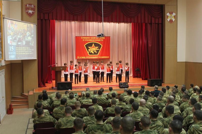В казанском отряде спецназа Росгвардии почтили память погибших воинов-интернационалистов
