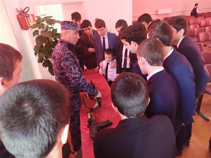 Росгвардейцы Ингушетии приняли участие в очередном этапе ведомственной акции «С чего начинается Родина»