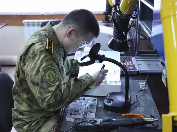 Курсанты инженерного факультета Пермского военного института Росгвардии проходят стажировку в Сибири 