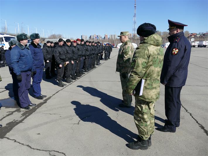 Росгвардия готова к выполнению задач по ликвидации последствий ЧС в Иркутской области