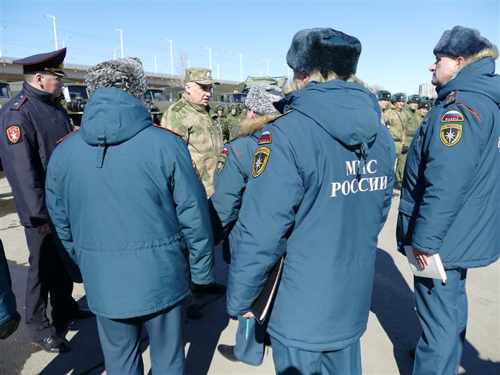 Росгвардия готова к выполнению задач по ликвидации последствий ЧС в Иркутской области