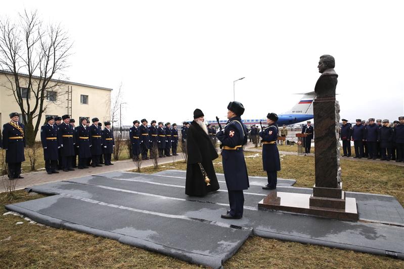 В Подмосковье открыт памятник генерал-майору авиации Владимиру Пономареву – первому начальнику авиации войск правопорядка (видео)