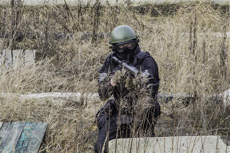 В Тульской области прошло тактико-специальное занятие офицеров СОБР