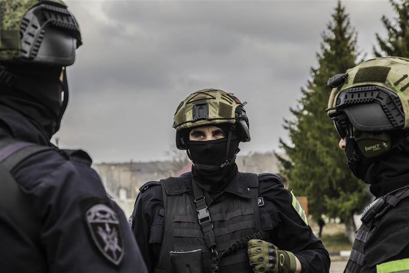 В Тульской области прошло тактико-специальное занятие офицеров СОБР