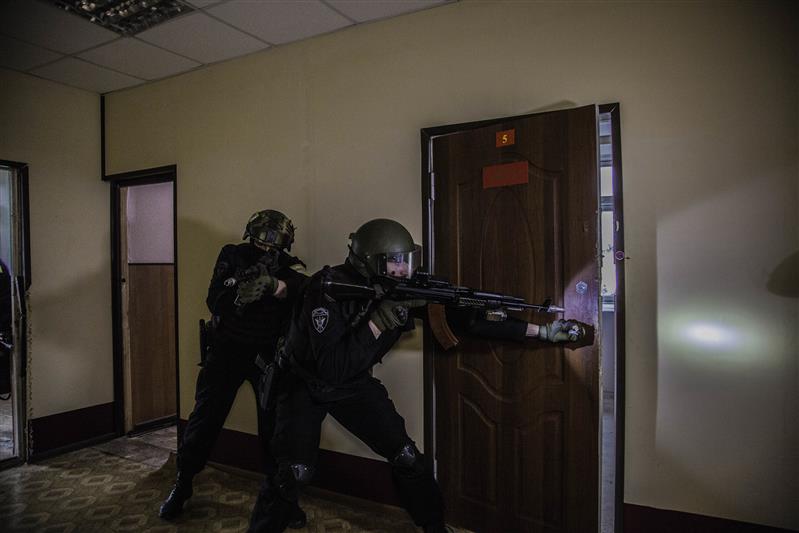В Тульской области прошло тактико-специальное занятие офицеров СОБР