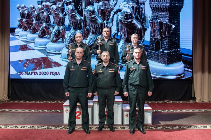 В Росгвардии состоялось лично-командное первенство по шахматам