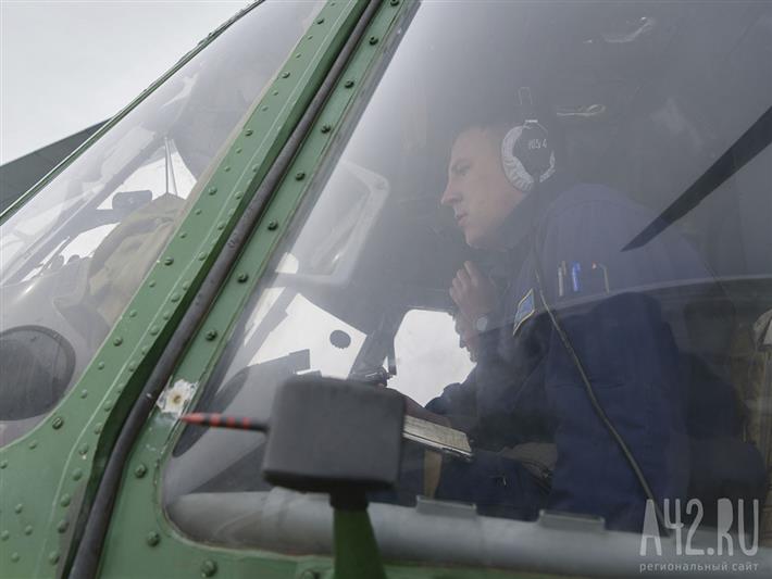 В Кузбассе проведены учебные полеты авиации Росгвардии