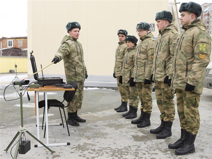 Курсанты инженерного факультета Пермского военного института Росгвардии проходят стажировку в Сибири 