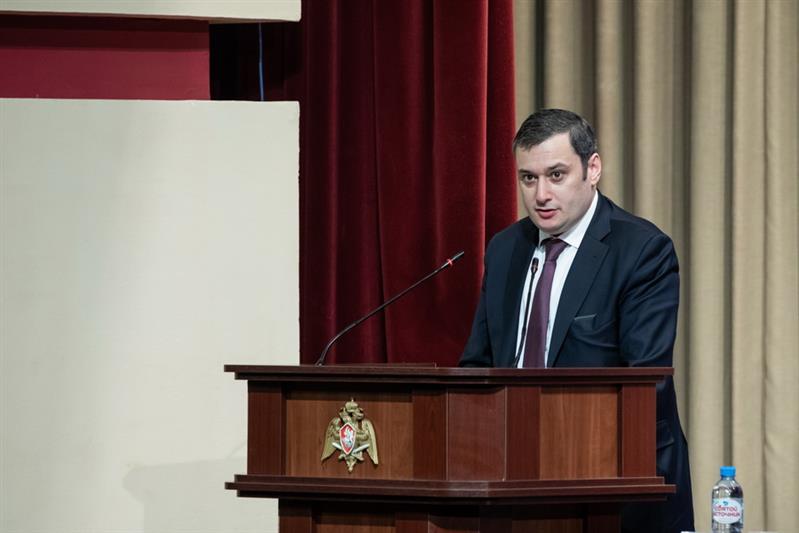 Директор Росгвардии генерал армии Виктор Золотов открыл расширенное заседание коллегии ведомства 