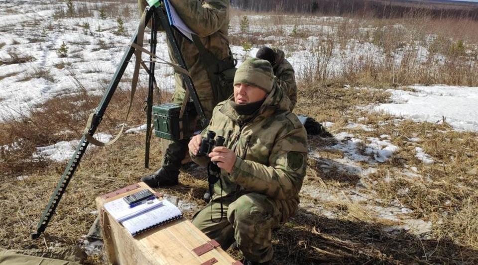 Конкурс профессионального мастерства офицеров артиллерии проведён в Уральском округе Росгвардии