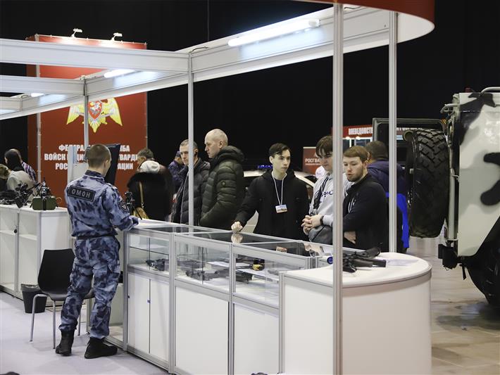 Экспозиция форума-выставки «Росгвардия. Безопасный регион» открылась в Новосибирске