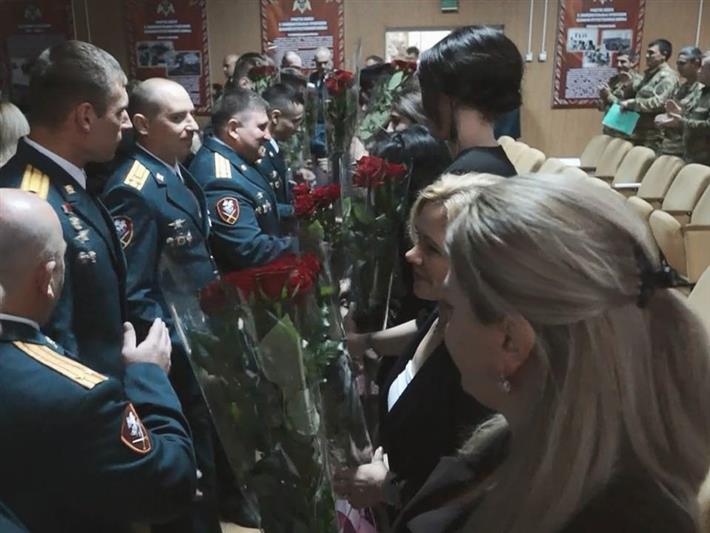 В Северо-Кавказском округе Росгвардии отметили Международный женский день
