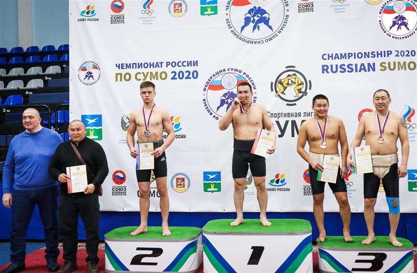 Росгвардеец из Тувы – двукратный чемпион России по сумо