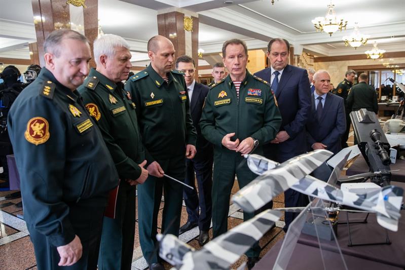 Директор Росгвардии генерал армии Виктор Золотов открыл расширенное заседание коллегии ведомства 