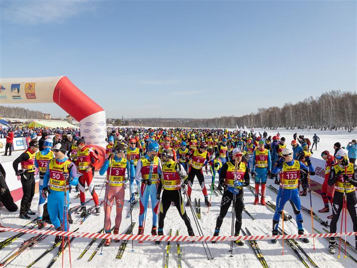 Росгвардия присоединилась к массовому лыжному марафону «БАМ Ангара Ski» 