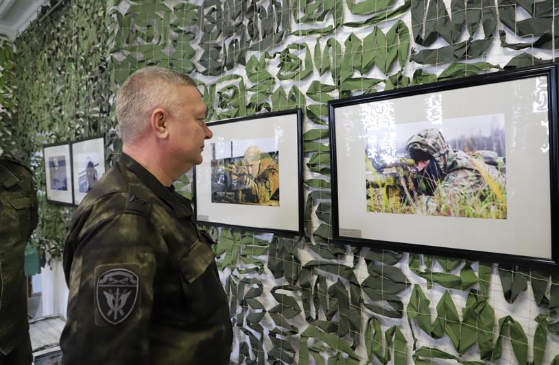 В Рязани открылась фотовыставка Росгвардии «Взгляд специального назначения»