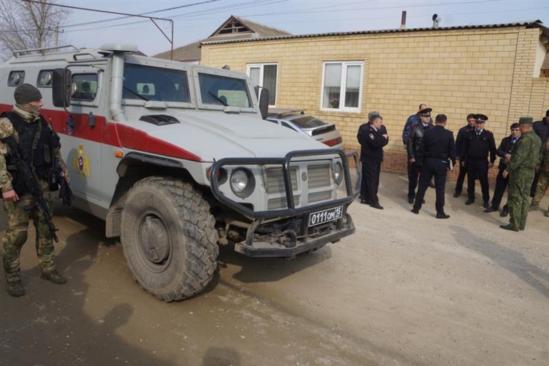 В Дагестане прошли совместные занятия Росгвардии и МВД  