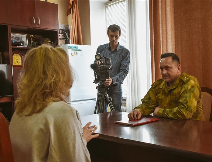 Майкопские журналисты познакомились со спецификой службы в ОМОН