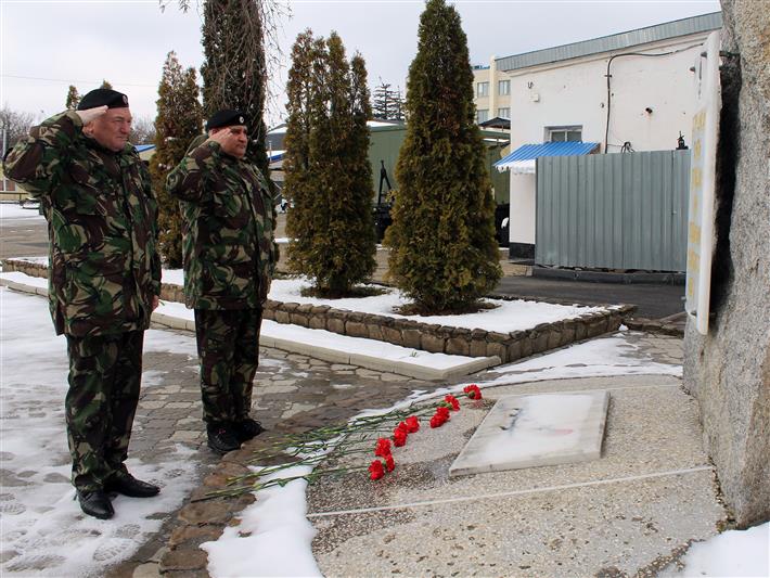 В Ставрополе  росгвардейцы почтили память боевого товарища, погибшего при исполнении служебного долга