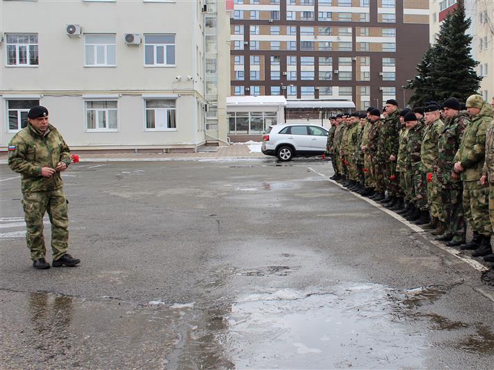В Ставрополе  росгвардейцы почтили память боевого товарища, погибшего при исполнении служебного долга