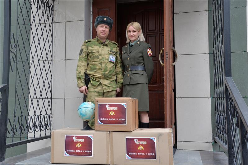 Росгвардия приняла участие в благотворительной акции в Екатеринбурге