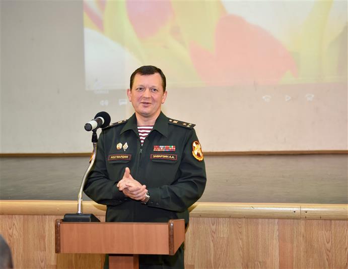 В МПКУ им. М.А. Шолохова Росгвардии прошли торжественные мероприятия, посвящённые Международному женскому дню (фото)