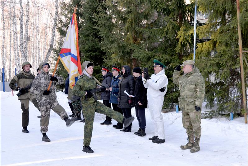 Росгвардия выступила соорганизатором  памятных соревнований  по  кадетскому биатлону в Зауралье