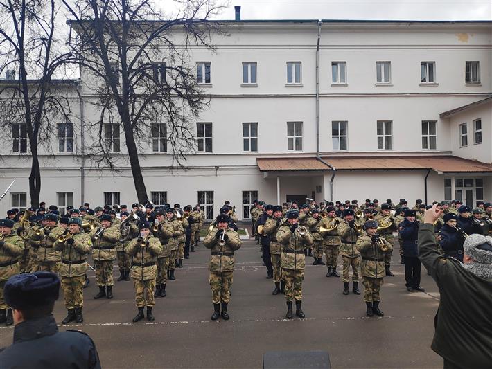 Военные музыканты Росгвардии готовы к Параду Победы