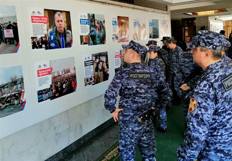 Росгвардия принимает участие в мероприятиях, посвященных  шестилетию «Крымской весны»