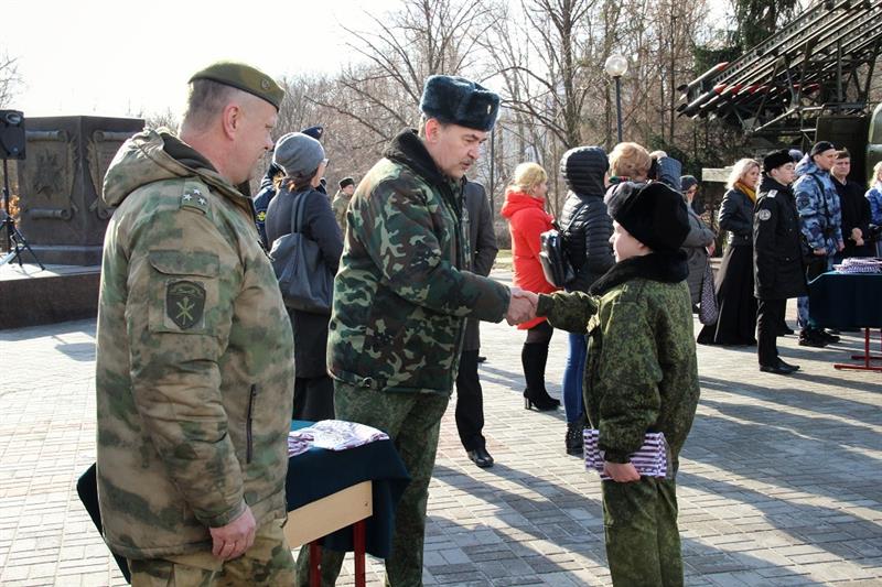Первые в Воронеже классы Росгвардии открылись в Михайловском кадетском корпусе 
